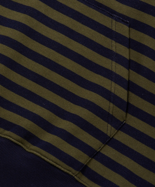 BROWNBREATH（ブラウンブレス）の「STRIPE TAG HOODIE - KHAKI（パーカー・メンズ・その他・X-LARGE/SMALL/MEDIUM/LARGE）」の6枚目の写真