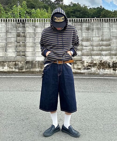 BROWNBREATH（ブラウンブレス）の「STRIPE TAG HOODIE - KHAKI（パーカー・メンズ・その他・X-LARGE/SMALL/MEDIUM/LARGE）」の11枚目の写真