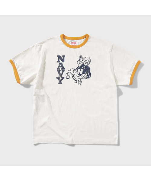 ミリタリーアメリカ海軍ヴィンテージリンガーTシャツ（Tシャツ
