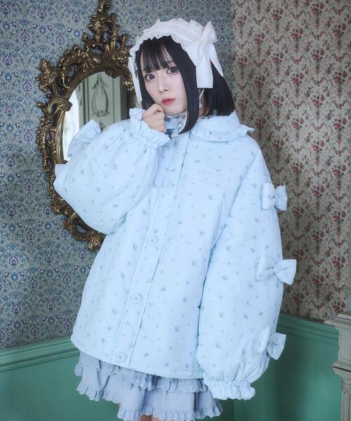 Whinny/【2025秋冬新作♪】リボンに包まれしぽゎりんアウター（ダウン