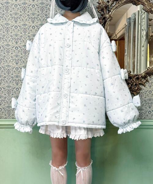 Whinny/【2025秋冬新作♪】リボンに包まれしぽゎりんアウター（ダウン