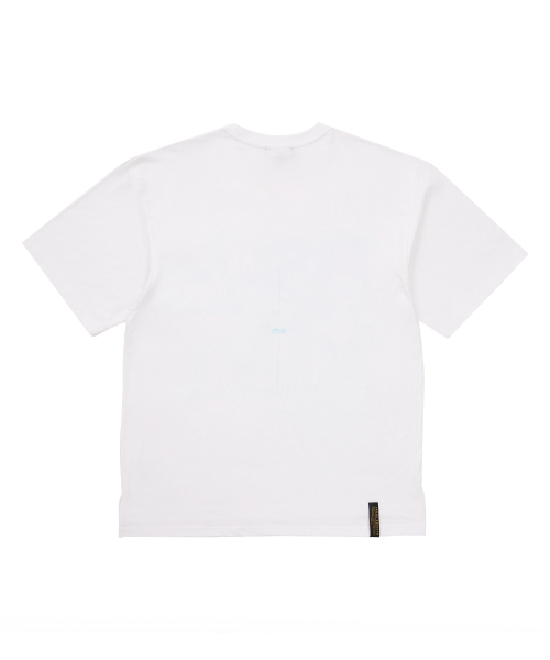 STIGMA（スティグマ）の「Psychedelic Oversized Short Sleeves T-Shirts White（Tシャツ/カットソー・メンズ・その他・LARGE/X-LARGE）」の2枚目の写真