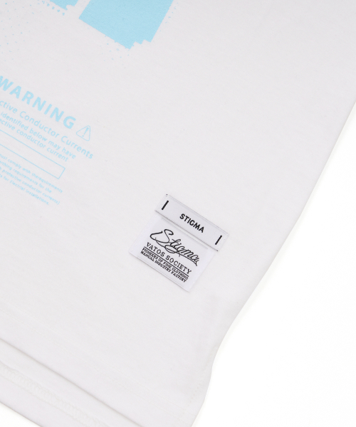 STIGMA（スティグマ）の「Psychedelic Oversized Short Sleeves T-Shirts White（Tシャツ/カットソー・メンズ・その他・LARGE/X-LARGE）」の5枚目の写真
