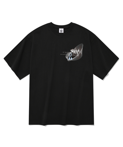 RADINEO(ラディネオ)の「マイドリーム 半袖Tシャツ ブラック(Tシャツ/カットソー・メンズ・その他・LARGE/MEDIUM/SMALL/X-LARGE)」の1枚目の写真