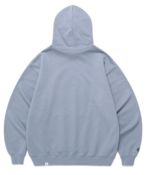 Cavish(カビシ)の「BASEBALL TEAM HOODIE BLUE(CV2EFUM405A)(パーカー・レディース・ブルー・SMALL/MEDIUM/LARGE)」の2枚目の写真