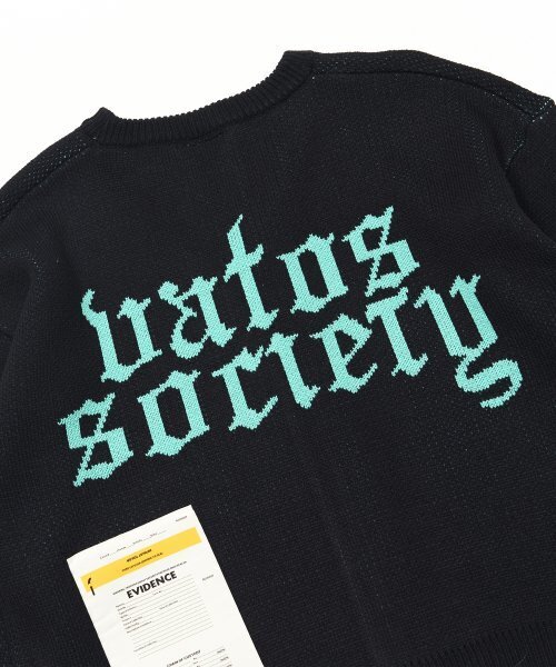 STIGMA（スティグマ）の「OLD LETTER OVERSIZED CARDIGAN BLACK（カーディガン/ボレロ・メンズ・その他・LARGE/MEDIUM）」の8枚目の写真