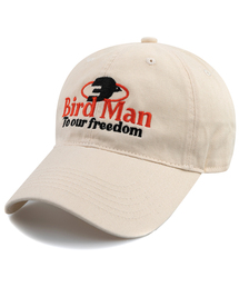 OPEN ATTITUDE（オープンアティチュード）の「Bird Man BALL CAP-LIGHT BEIGE（キャップ）」