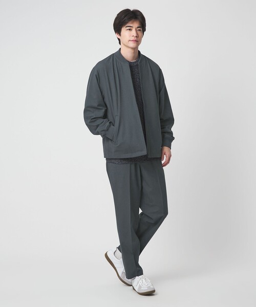 green label relaxing（グリーンレーベルリラクシング）の「FREELITCH ワイド ユーティリティ パンツ W2 -2WAYストレッチ・吸水速乾-（その他パンツ・メンズ・コバルトブルー/ダークブラウン/ブラック・M/S/XL/L）」の6枚目の写真