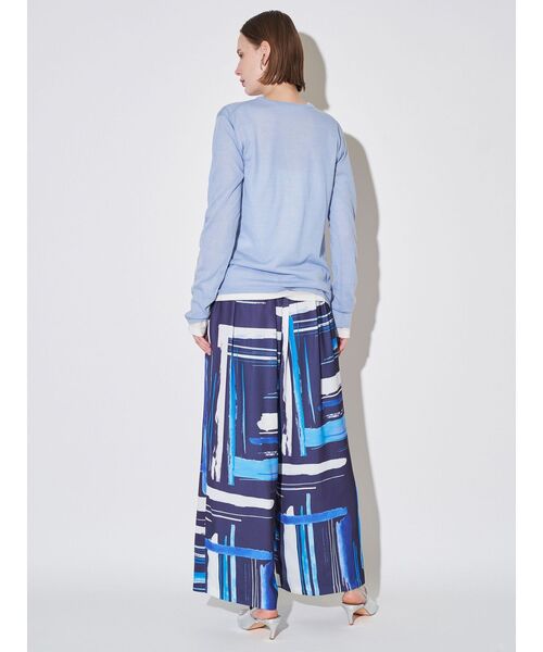 ELENDEEK(エレンディーク)の「フルイドラインパンツ(その他パンツ・レディース・オフホワイト/ネイビー・FREE)」の15枚目の写真