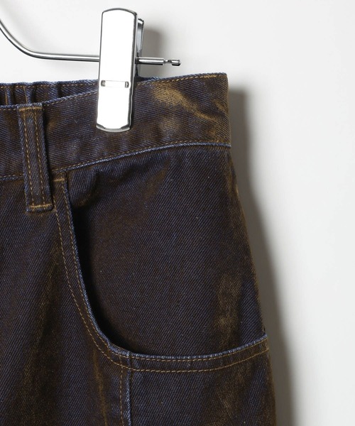 LEPSIM(レプシィム)の「フロッキーデニムパンツ 625432(デニムパンツ・レディース・チャコールグレー/ブラウン・FREE)」の17枚目の写真