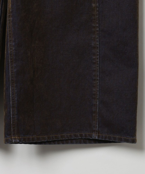 LEPSIM(レプシィム)の「フロッキーデニムパンツ 625432(デニムパンツ・レディース・チャコールグレー/ブラウン・FREE)」の18枚目の写真