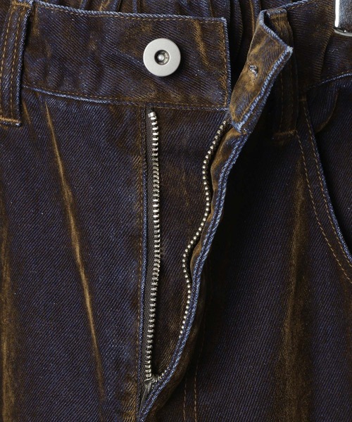 LEPSIM(レプシィム)の「フロッキーデニムパンツ 625432(デニムパンツ・レディース・チャコールグレー/ブラウン・FREE)」の19枚目の写真