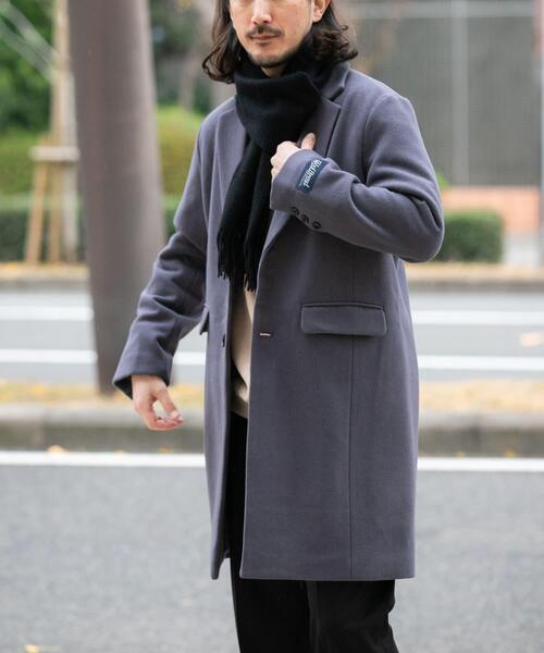 セール】ウールブレンドチェスターコート（チェスターコート）｜ITEMS