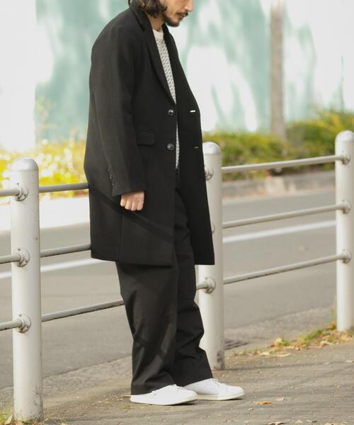 セール】ウールブレンドチェスターコート（チェスターコート）｜ITEMS
