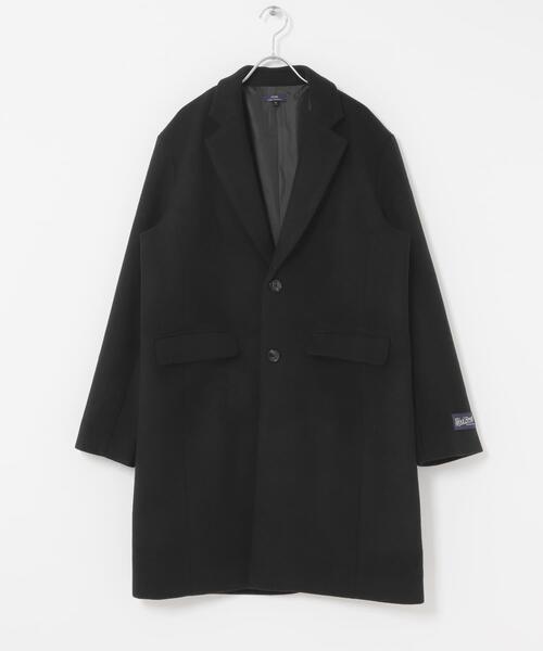 ITEMS URBANRESEARCH(アイテムズ アーバンリサーチ)の「ウールブレンドチェスターコート(チェスターコート・メンズ・グレー/ネイビー/ブラック・MEDIUM/LARGE)」の18枚目の写真