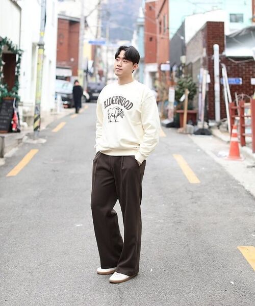 KANEITEI(カネイテイ)の「RIDGEWOOD CREWNECK (BLACK)(スウェット・レディース・ブラック・MEDIUM/LARGE/X-LARGE)」の21枚目の写真