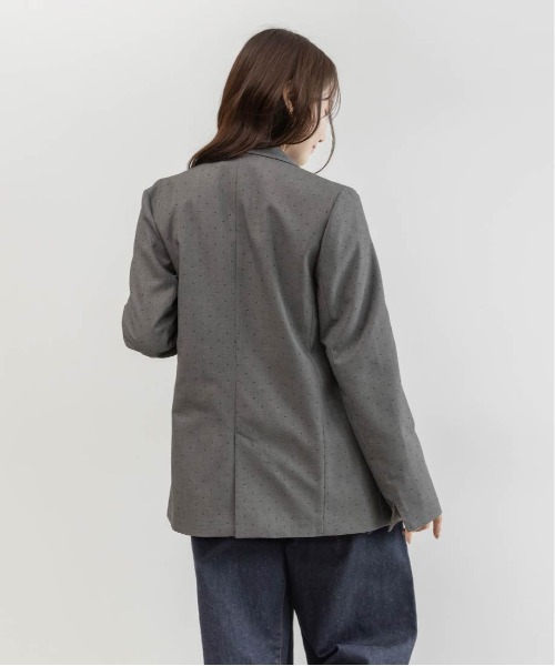 RANDA（ランダ）の「ダブルブレストテーラードジャケット（テーラードジャケット・レディース・グレー・0）」の19枚目の写真