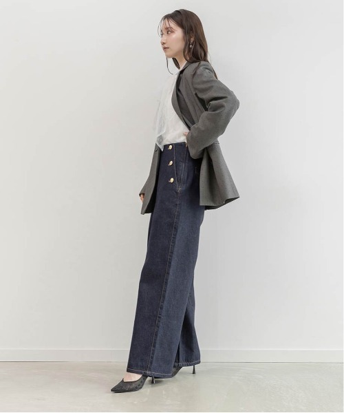 RANDA（ランダ）の「ダブルブレストテーラードジャケット（テーラードジャケット・レディース・グレー・0）」の22枚目の写真