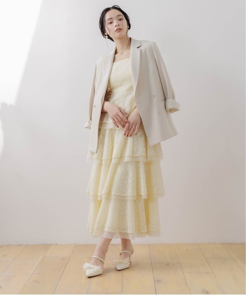 RANDA（ランダ）の「ダブルブレストテーラードジャケット（テーラードジャケット・レディース・グレー・0）」の12枚目の写真