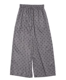 INTERPLANET | デニムライクドットプリントパンツ(その他パンツ)