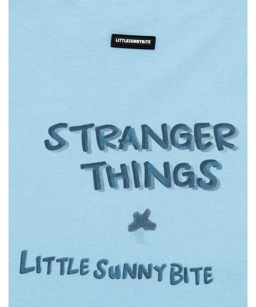 Little sunny bite(リトルサニーバイト)の「/Little sunny bite/stranger things x little sunny bite will long tee(Tシャツ/カットソー・レディース・ピンク/ホワイト/ブルー・MEDIUM/SMALL)」の22枚目の写真