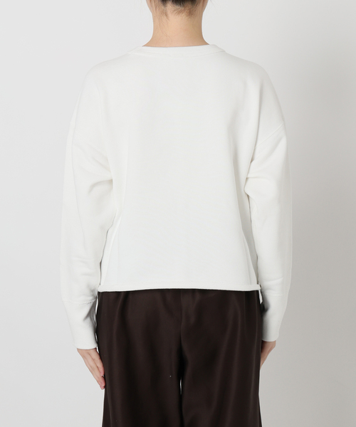 IENA LA BOUCLE（イエナラブークル）の「IENA LA BOUCLE ボンドスウェットプルオーバー（Tシャツ/カットソー・レディース・ホワイト/ブラック・FREE）」の20枚目の写真