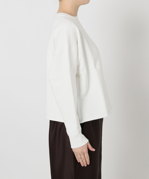 IENA LA BOUCLE（イエナラブークル）の「IENA LA BOUCLE ボンドスウェットプルオーバー（Tシャツ/カットソー・レディース・ホワイト/ブラック・FREE）」の21枚目の写真