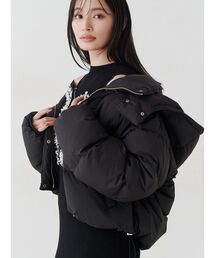 MERCURYDUO | 2WAYフード付アライドショートダウン(ダウンジャケット/コート)