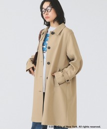 Ray BEAMS | ダブルクロス ステンカラー コート(ステンカラーコート)