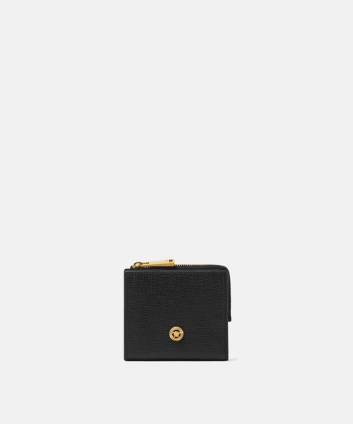 ベルサーチ 財布 メドゥーサ ビギー レザー 二つ折り財布 財布 VERSACE
