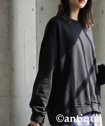 切りっぱなし 裏毛 スウェット