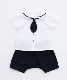 CHOPIN（ショパン）の「【乾きやすく、ひんやり素材】COOL MAXマリンセットアップｰネクタイタイプ【ベビー/男の子】（70～80cm）（セットアップ）」