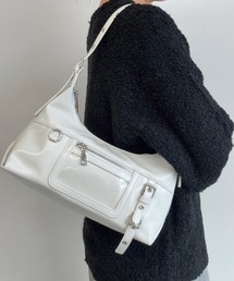 【ユニセックス】パネルポケットワンショルダー 軽量/通勤・通学