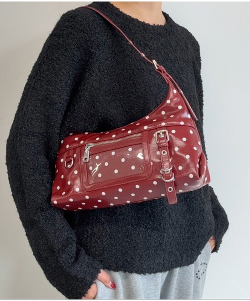 AUREN(オーレン)の「【ユニセックス】パネルポケットワンショルダー 軽量/通勤・通学(ショルダーバッグ・メンズ・ブラック/ブラック系その他/レッド系その他/レッド/ホワイト系その他/ホワイト・FREE)」の17枚目の写真