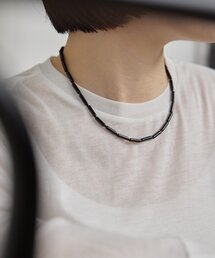 ear PAPILLONNER | シリンダーストーンネックレス(ネックレス)
