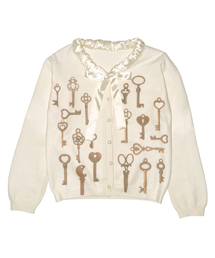 My Secret Key Cardiganr - IVORY
