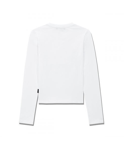 JOEGUSH（ジョーガッシュ）の「My cat is Rockstar L/S (CROP VER.) (White)（Tシャツ/カットソー・レディース・その他・ONE SIZE）」の2枚目の写真