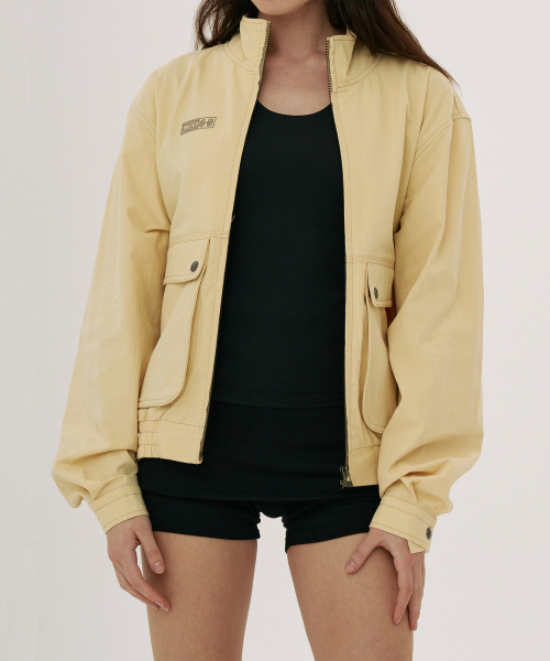 Washed Cotton Jacket Butter