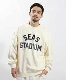 BAYFLOW | ワッペンスウェットプルオーバー(スウェット)