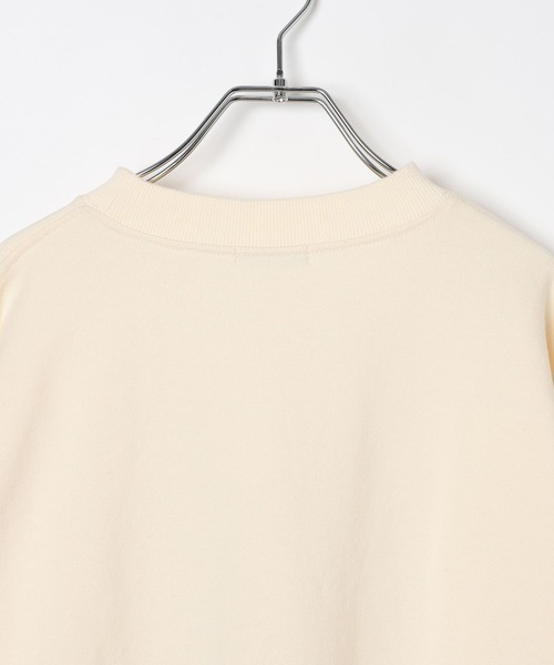 BAYFLOW（ベイフロー）の「ワッペンスウェットプルオーバー（スウェット・メンズ・ネイビー/オフホワイト・LARGE/MEDIUM）」の5枚目の写真