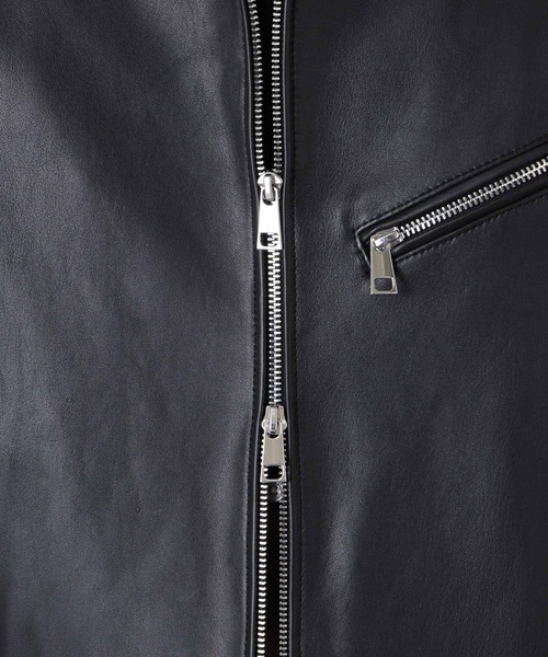 ラムナッパレザーライダースジャケット（ライダースジャケット）｜NANO