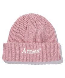 AMESWORLDWIDE | BASIC LOGO BEANIE PINK(ニットキャップ/ビーニー)