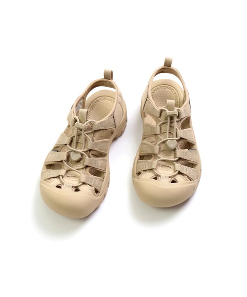 KEEN（キーン）の「[KEEN] NEWPORT H2 / ニューポート エイチツー (womens)（サンダル・レディース・ライトベージュ/ブラック・65/70/75）」の21枚目の写真