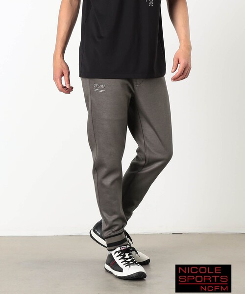 NICOLE CLUB FOR MEN（ニコルクラブフォーメン）の「【NICOLE SPORTS】ダンボールニットテックパンツ（その他パンツ・メンズ・チャコールグレー/カーキ/ブラック・M/XL/L）」の3枚目の写真