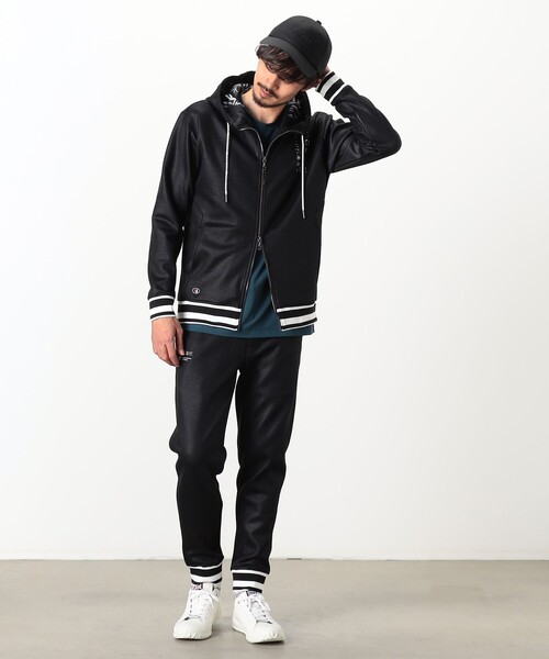 NICOLE CLUB FOR MEN（ニコルクラブフォーメン）の「【NICOLE SPORTS】ダンボールニットテックパンツ（その他パンツ・メンズ・チャコールグレー/カーキ/ブラック・M/XL/L）」の6枚目の写真