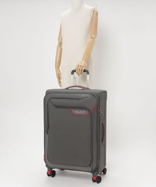 AMERICAN TOURISTER(アメリカンツーリスター)の「アメリカンツーリスター APPLITE 4 ECO スピナー71/27 エキスパンダーTSA グレー/レッド(スーツケース/キャリーバッグ・メンズ・グレー系その他・L)」の10枚目の写真