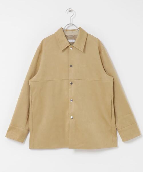 SENSE OF PLACE by URBAN RESEARCH(センスオブプレイスバイアーバンリサーチ)の「FSステンカラージャケット(その他アウター・レディース・ベージュ/ブラウン・ONE)」の8枚目の写真