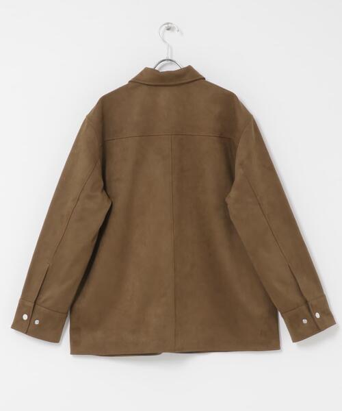 SENSE OF PLACE by URBAN RESEARCH(センスオブプレイスバイアーバンリサーチ)の「FSステンカラージャケット(その他アウター・レディース・ベージュ/ブラウン・ONE)」の17枚目の写真