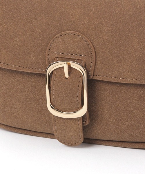 studio CLIP（スタディオクリップ）の「合皮フラップミニショルダーバッグ（ショルダーバッグ・レディース・ブラック/レッド/キャメル・FREE）」の16枚目の写真