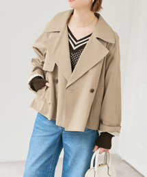 Spick & Span | ソフトツイルショートトレンチコート(トレンチコート)